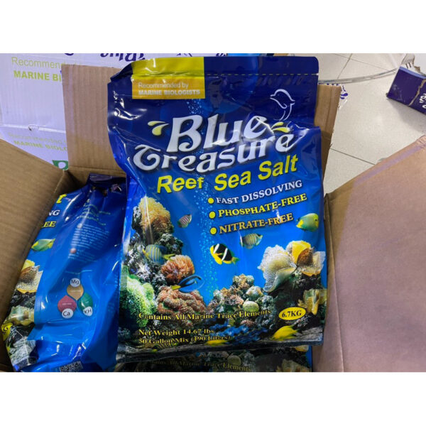 Blue Treasure SPS Sea Salt 6.7 kg package, seller gallery photo 2